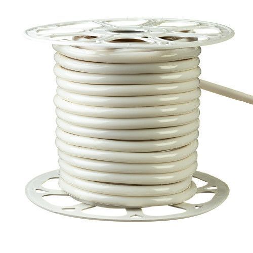 Фото Круглая неоновая лента белая холодная AVT 220V smd2835 144LED/м 7Вт/м IP65 1020878,