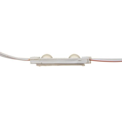 Фото Світлодіодний модуль 12 V білий теплий smd5730 2led 1W IP65 1019202,