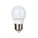 Фото LED лампа Е27 G45 6W теплая белая 3000К SIVIO 1012812, вид 2,
