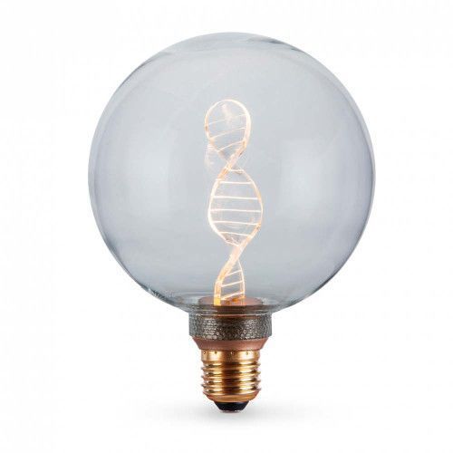 Фото LED лампа VIDEX Filament VL-DNA-G125-C 3.5W E27 1800K 27608,