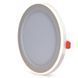 Фото LED светильник встроенный с декоративной подсветкой VIDEX Downlight DL4R 12W+4W 5000K+2700K 220V 27947, вид 4,