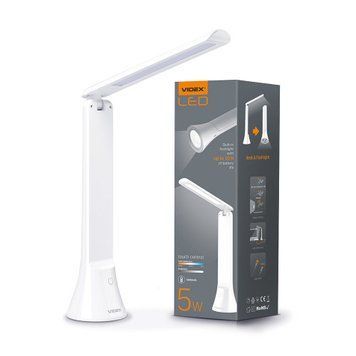 Фото LED лампа настольная-фонарик VIDEX TF11W 5W 3000-5500K 25946,