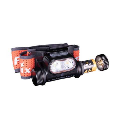 Фото Фонарь налобный Fenix HM65R-T V2.0 сиреневый HM65RTV20NEB,