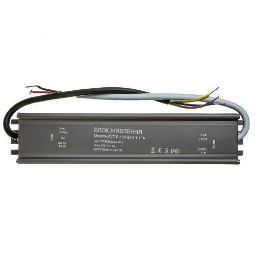Фото Led блок питания AVT 24V (герметичный) 4,16А 100Вт AVT 1019887,