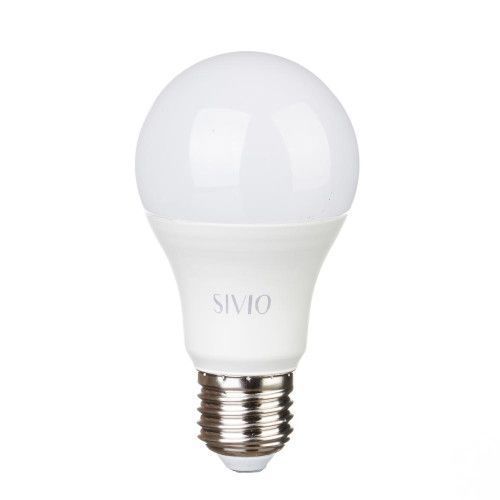 Фото LED лампа Е27 А55 8W нейтральна біла 4100К SIVIO 1018547,