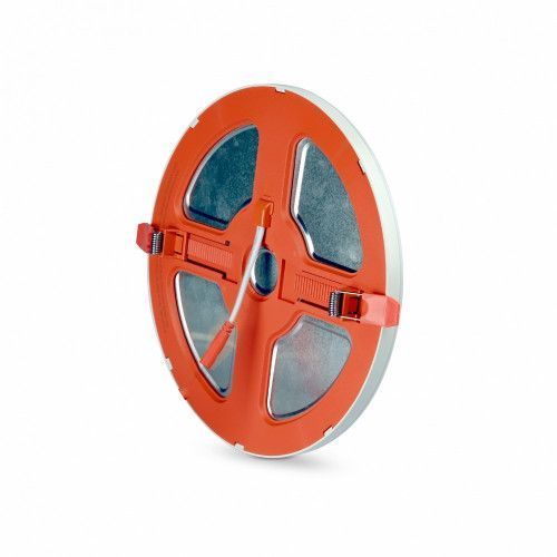 Фото LED світильник вбудований з декоративною підсвіткою VIDEX Downlight DL4R 18W+6W 5000K+2700K 220V 27948,