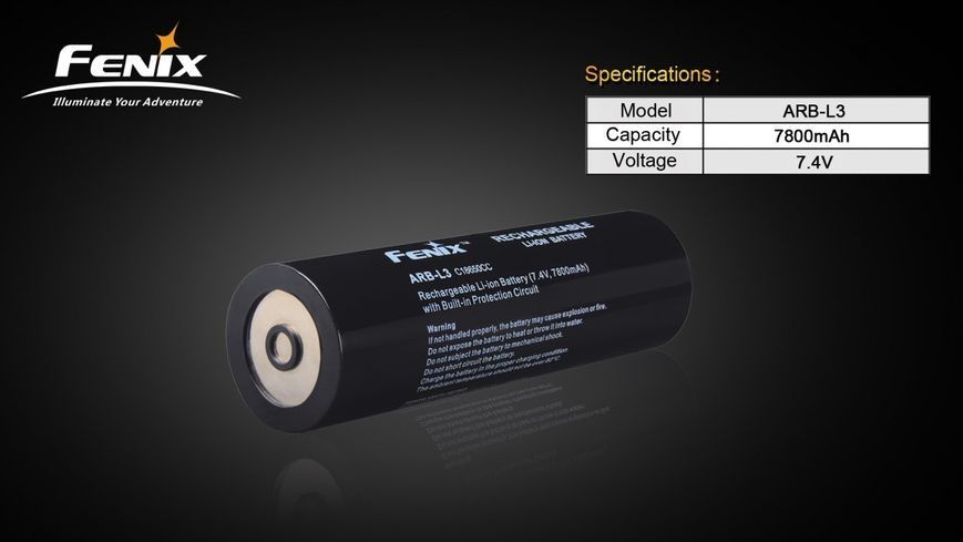 Фото Акумулятор Fenix (7800mAh) 74V для RC40 ARB-L3,