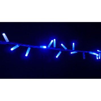 Фото Гірлянда вулична LUMION нитка &laquo;String light&raquo; Static 100LED 230V IP44 білий / синє 10м 2048-1-DЕ,