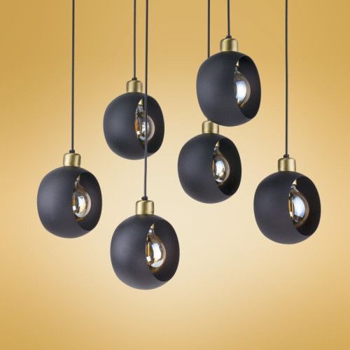 Фото Люстра підвісна TK-Lighting cyklop black 2756 чорний 2756,