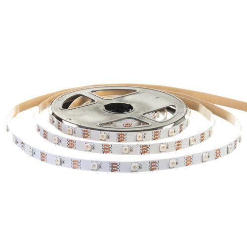 Фото Світлодіодна стрічка адресна AVT 5V smd5050 WS2812 30LED/м IP120 1017954,