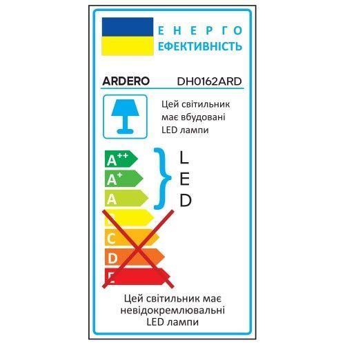 Фото Архитектурный светодиодный накладной светильник Ardero DH0162ARD 10Вт 3000K черный 80633,