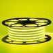 Фото Неоновая лента светодиодная желтая лимонная 12V 6х12 AVT-smd2835 120LED/м 11 Вт/м IP65 1018089, вид 1,
