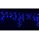 Фото Вулична гірлянда LUMION бахрома &laquo;Icicle light&raquo; Flicker 90LED 230V чорний / синє 2м 20443-DЕ, вид 2,