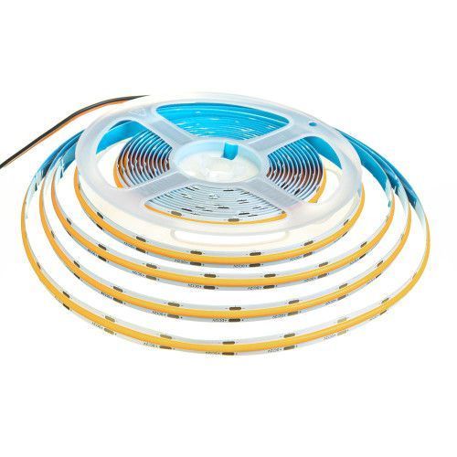 Фото Світлодіодна стрічка COB 24В біла 320LED/м IP20 1022426,