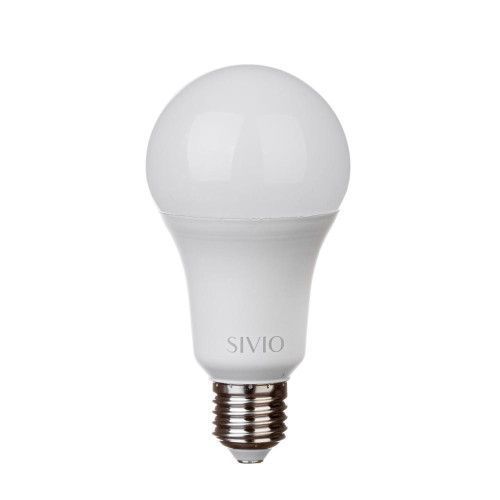 Фото LED лампа Е27 А70 20W нейтральна біла 4100К SIVIO 1018550,