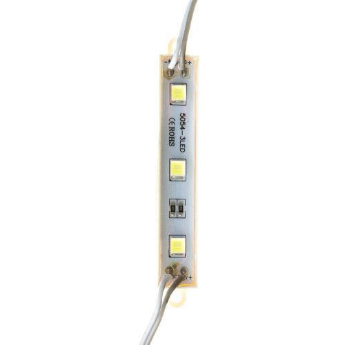 Фото Світлодіодний модуль 12 V білий холодний smd5054 3led 0.72 W IP65 1018052,