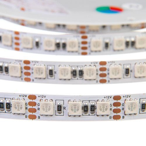 Фото Светодиодная лента RGB 12V AVT smd5050 96LED/м IP20 1021240,