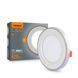 Фото LED світильник вбудований з декоративною підсвіткою VIDEX Downlight DL4R 6W+3W 5000K+2700K 220V 27946, вид 1,