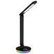 Фото Настільна лампа Goldlux 325044 Neptun Led 1x7W 4000K+RGB 450Lm IP20 BK 59877, вид 1,
