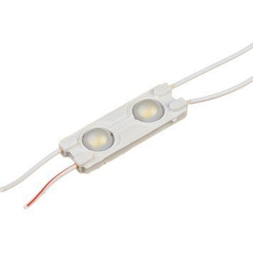 Фото Світлодіодний модуль 12 V білий холодний smd5730 2led 1W IP65 1009269,