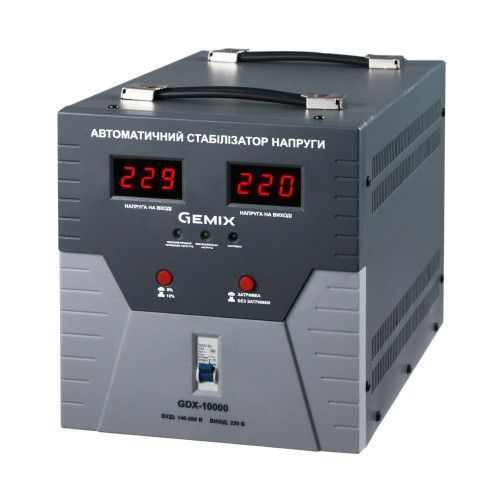 Фото Стабілізатор напруги Gemix GDX-10000 GDX-10000,