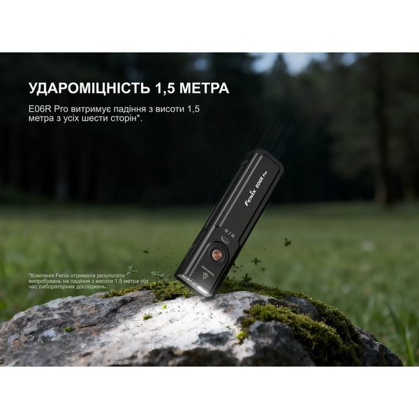 Фото Ліхтар Fenix E06R PRO, зелений E06RPROG,