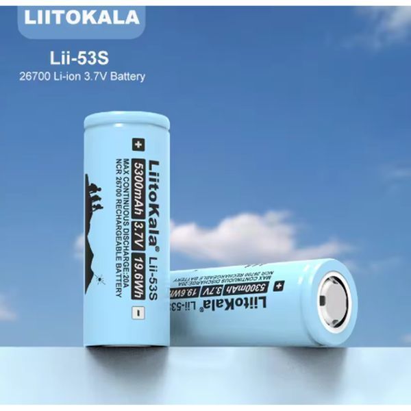 Фото Аккумулятор LiitoKala Lii-53S 26700 на 5300мАч Lii-53S,