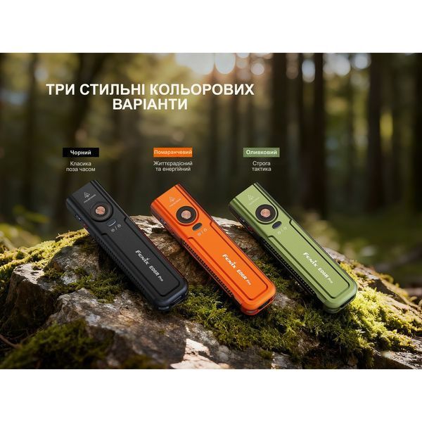 Фото Ліхтар Fenix E06R PRO, зелений E06RPROG,