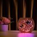Фото Светильник ночник ArtEco Light с дерева LED "Аквариум" с пультом и регулировкой цвета, двойной RGB 1020460, вид 5,