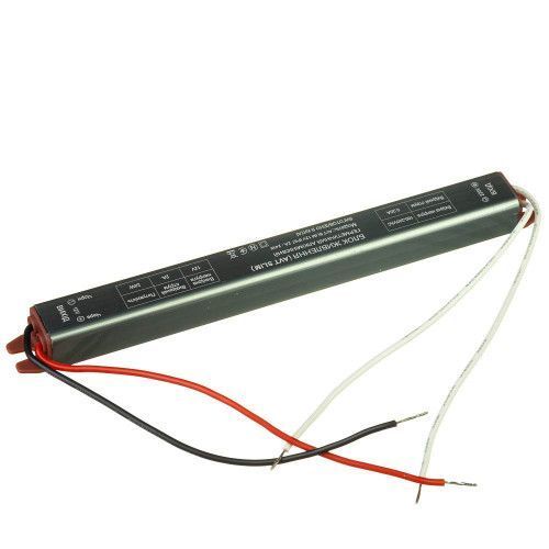 Фото Блок живлення вузький 12 В 2А 24Вт IP67 AVT SLIM 1021915,