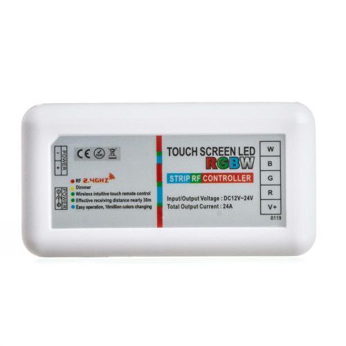 Фото LED контролер світлодіодний RGBW 24А-288Вт, (IR 8 кнопок) 1017965,