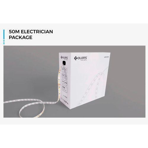 Фото LED лента COLORS 60-2835-12V-IP55 4,4W 2700K 5м (DJ60-12V-8mm-IP55-SW) 2090,