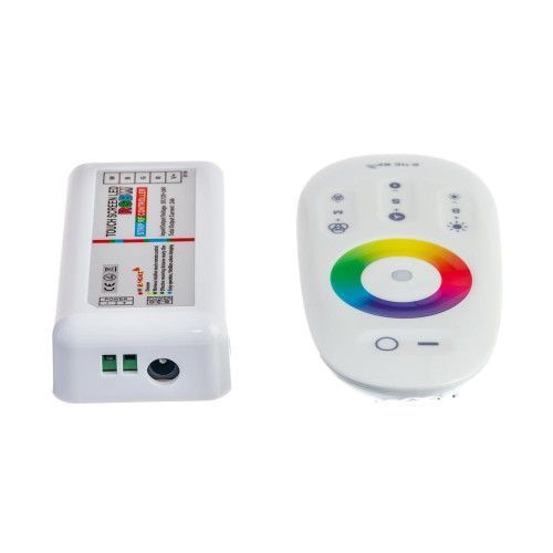 Фото LED контролер світлодіодний RGBW 24А-288Вт, (IR 8 кнопок) 1017965,