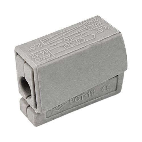 Фото Клема 224-101 сервісна 1-контактна 24А 24А 250V/4kv (0.5)1.0-2.5mm 1022592,