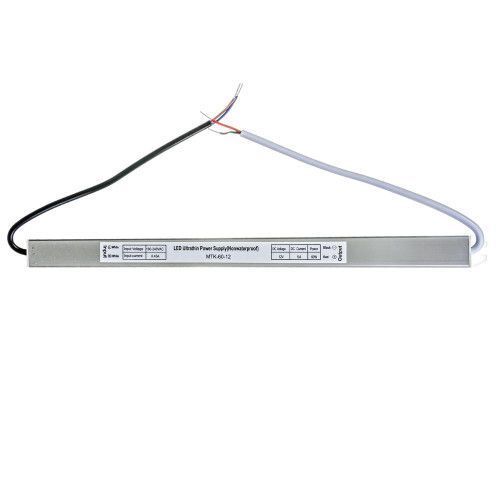 Фото Led блок живлення 12V 5A 60Вт IP20 SLIM №1 1013426,