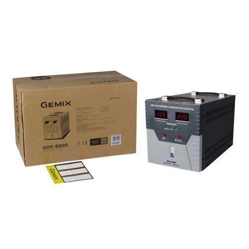 Фото Стабілізатор напруги Gemix GDX-8000 GDX-8000,