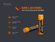Фото Акумулятор 18650 Fenix (3400 mAh) micro usb зарядка ARB-L18-3400U, вид 9,