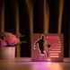 Фото Светильник ночника ArtEco Light с дерева LED "Баскетболист с мячом" с пультом и регулировкой цвета, двойной RGB 1020468, вид 6,