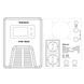 Фото ДБЖ Gemix PSN-1000 LCD, 600 Вт, 2 х EURO Schuko PSN1000VA, вид 4,