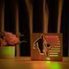 Фото Светильник ночника ArtEco Light с дерева LED "Баскетболист с мячом" с пультом и регулировкой цвета, двойной RGB 1020468, вид 3,