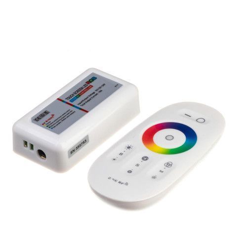 Фото LED контролер світлодіодний білий RGB 18А 216Вт, (8 кнопок) 1009718,