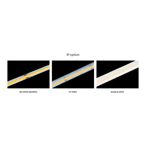 Фото LED стрічка COLORS COB-12V-IP20 8W 800Lm 6000K 2,5м (DF8-12V-8mm-W) 2271,