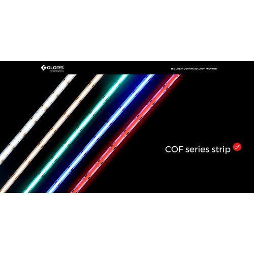 Фото LED стрічка COLORS COB-12V-IP20 8W 800Lm 6000K 2,5м (DF8-12V-8mm-W) 2271,