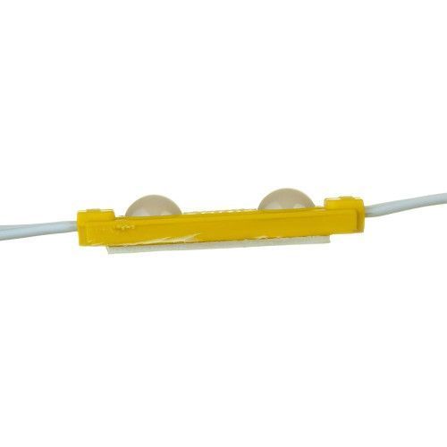 Фото Світлодіодний модуль 12 V жовтий smd5730 2led 1W IP65 1019206,