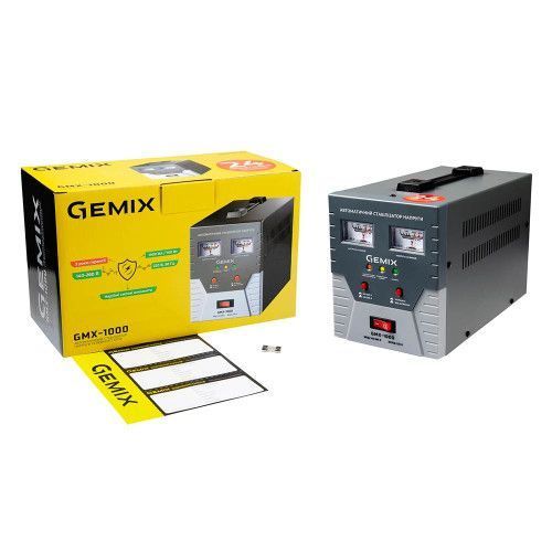 Фото Стабілізатор напруги Gemix GMX-1000 GMX-1000,