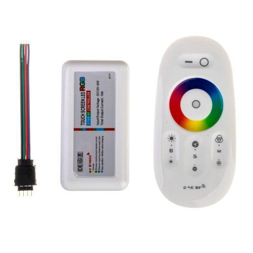 Фото LED контролер світлодіодний білий RGB 18А 216Вт, (8 кнопок) 1009718,