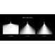 Фото LED стрічка COLORS COB-12V-IP20 8W 800Lm 6000K 2,5м (DF8-12V-8mm-W) 2271, вид 7,