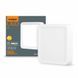 Фото LED Светильник накладной квадрат VIDEX Downlight 12W 5000K White 24151, вид 1,