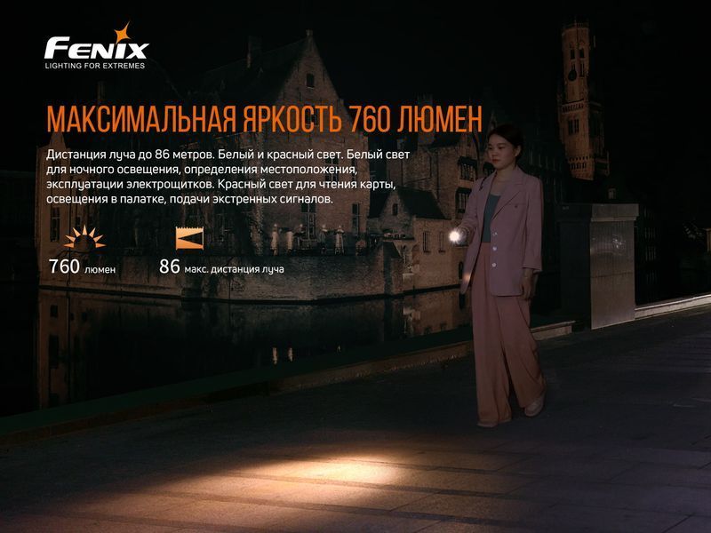 Фото Ліхтар ручний Fenix APEX 20 Flow Blue APEX20FB,