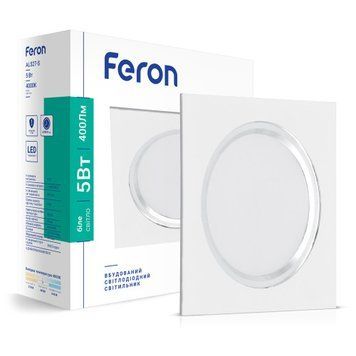 Фото Світлодіодний світильник Feron AL527-S 5W 4000K 1820,